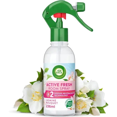 Air Wick Active Fresh légfrissítő spray 236ml (8db/karton) jasmine bouquet