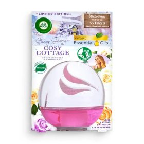   Air Wick Decosphere illatgömb 75ml (4db/karton) fagyott rózsák & havas szeder