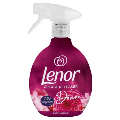 Lenor Crease Releaser textilfrissítő, gyűrődés kisimító pumpás spray 500ml (5db/karton) Ruby Jasmine