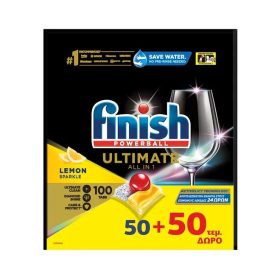   Finish mosogatótabletta Ultimate Allin1 100db/csg (4csg/karton) lemon