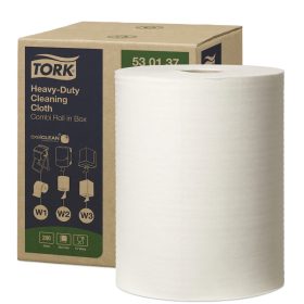 Tork ipari papír W1/W2/W3 Multipurpose Cloth 530 Uniroll, dobozos Kombi tekercses, fehér, 1r.,