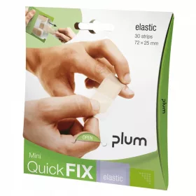   Plum QuickFix mini ragtapasz tartó rugalmas ragtapasszal 30db/csg (30csg/karton)