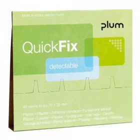   Plum QuickFix kimutatható fémszálas ragtapasz 45db/csg (6csg/karton)