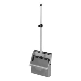   TTS Lapát nyeles fekete, billenős, fedő nélküli (4db/karton)