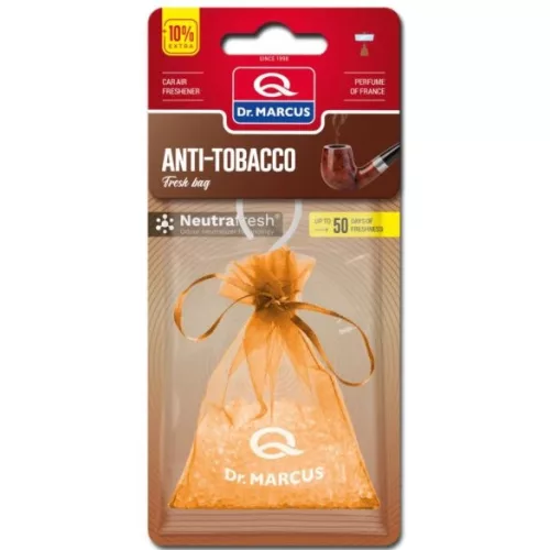 Dr. Marcus Fresh bag zsákos autóillatosító 20g (15db/karton) anti tobacco