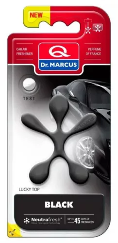 Dr. Marcus Lucky Top autóillatosító (16db/karton) black