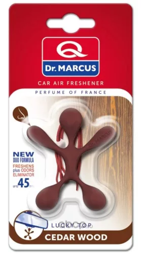 Dr. Marcus Lucky Top autóillatosító (16db/karton) cedar wood