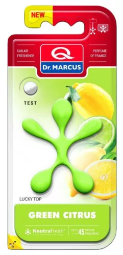 Dr. Marcus Lucky Top autóillatosító (16db/karton) green citrus