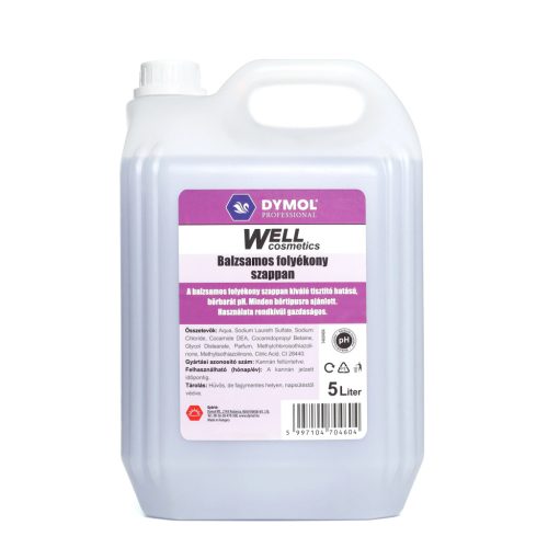Dymol Well folyékony szappan 5L (96kanna/raklap) balzsamos