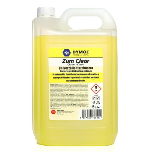 Dymol Zum univerzális tisztító 5L (96kanna/raklap) citrom