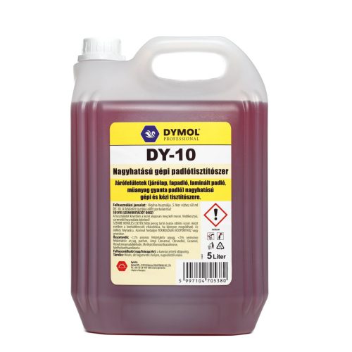 Dymol DY-10 Gépi padlótisztítószer 5L (96kanna/raklap)