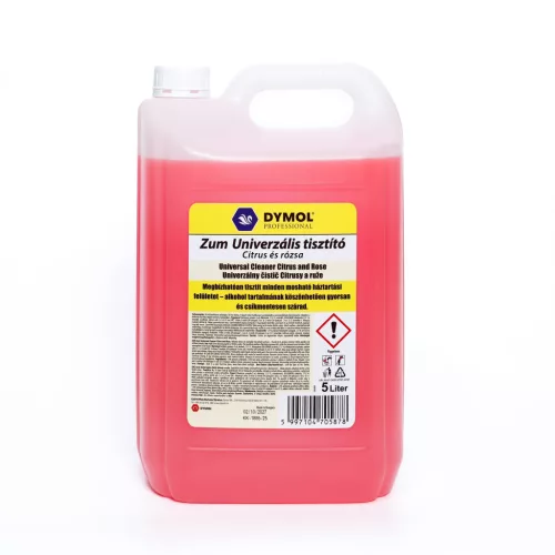 Dymol Zum univerzális tisztítószer alkoholos 5L (96 kanna/raklap) citrus & rose