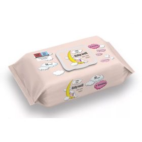 Well Done nedves törlőkendő 72db/csg, 24csg/# sensitive (fehér) - 5998466114483