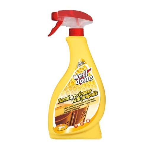 Well Done bútorápoló méhviasszal 750ml (18db/#) - 5998466116241
