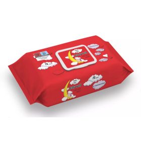 Well Done nedves törlőkendő 72db/csg, 24csg/# cammomile (piros) - 5998466119044