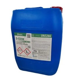   D-Cook AL50 fertőtlenítő hatású lúgos gépi mosogatószer koncentrátum 25kg (betétdíjas: 3450 Ft+Áfa/kanna)