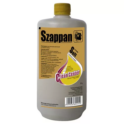 Clean Center Soft-cream folyékony szappan 1L (8db/karton)