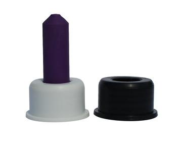 Folyékony szappan adagolóhoz adapter (Torkhoz gumiszelep, sötétlila, 2015-ös modell, 300db/karton)