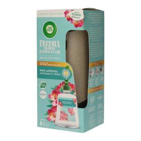   Air Wick ACTIVE FRESH készülék+utántöltő 228ml (4db/karton) Freesia Bloom & Eucalyptus