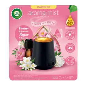   Air Wick Aroma Mist diffúzor készülék + utántöltővel 20ml (4db/karton) bazsarózsa és jázmin