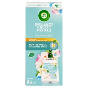   Air Wick ACTIVE FRESH készülék+utántöltő 228ml (4db/karton) Spring Breeze & Island Vanilla