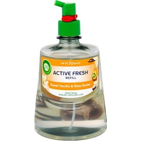   Air Wick ACTIVE FRESH utántöltő 228 ml Sweet Vanilla & Shea Butter