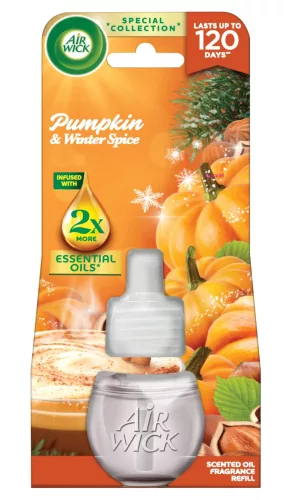 Air Wick elektromos illatosító utántöltő 19ml (6db/karton) pumpkin & winter spice