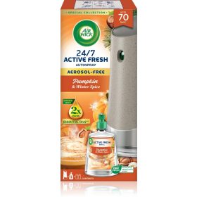   Air Wick ACTIVE FRESH készülék+utántöltő 228ml (4db/karton) Pumpkon & Winter Spice