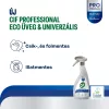Cif Professional ECO Glass & Multi Surface üveg- és univerzális tisztítószer, illatmentes 750ml (6db/karton)