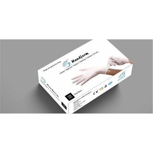 Gumikesztyű Handform "XL" VYNIL 100db/doboz, 10doboz/# - KÉSZLETKISÖPRÉS - AKCIÓ - 692296059998