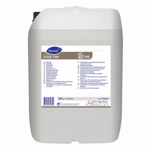 Suma Calc D5 20L - Folyékony vízkőoldószer koncentrátum időszakos használatra