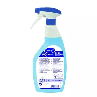 Suma Rapid D6 folyékony ablaktisztítószer 750ml (6db/#) - 7511966