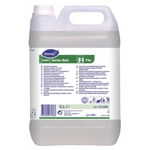 TASKI Jontec Best fékezett habzású gépi tisztítószer, olaj- és zsíroldó 5L (2db/#). - 7512309