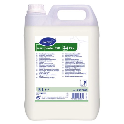 TASKI Jontec ESD F2k 5L - Antisztatikus emulzió járófelületek kezeléséhez