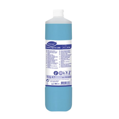 TASKI Sprint 200 alkohol bázisú általános pH-semleges felülettisztítószer 1L (6db/#) - 7512859