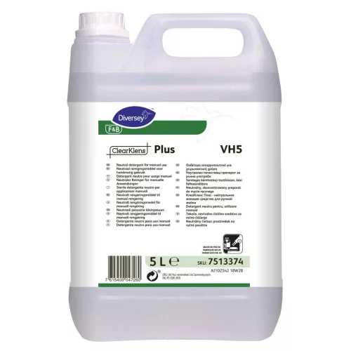 ClearKlens Plus VH5 5L - Semleges kémhatású tisztítószer, kézi felhasználásra