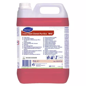   TASKI Sani Clonet Pur-Eco W4f toalett-tisztító és vízkőeltávolító 5L (2db/karton)