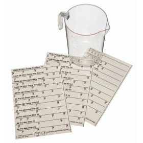 TASKI kancsóra mérték matrica szett