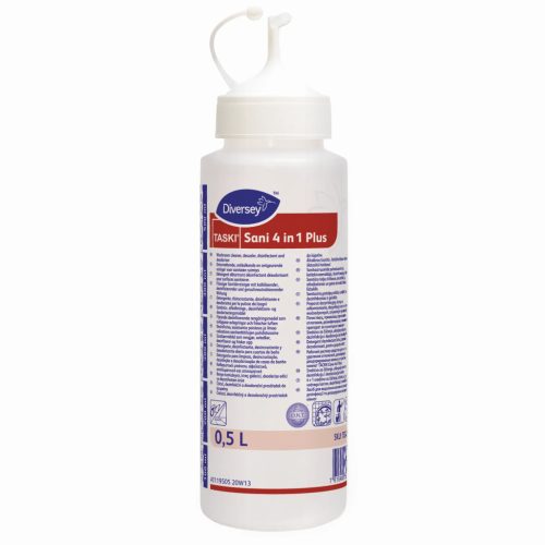 TASKI Sani 4in1 Plus 0,5L-es üres flakon adagolókupakkal