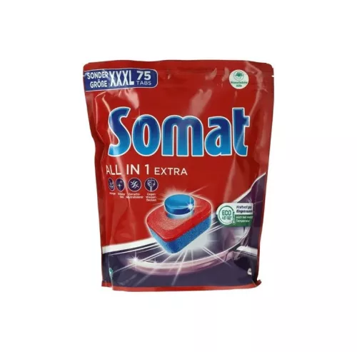 Somat mosogatógép kapszula Allin1 75db/csg (4csg/karton)