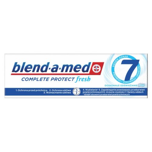 Blend-a-med fogkrém Complete Protect7 75ml (24db/karton) extra fresh