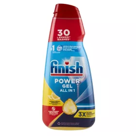   Finish All In 1 gépi mosogatógél 600ml (7db/karton) citrom