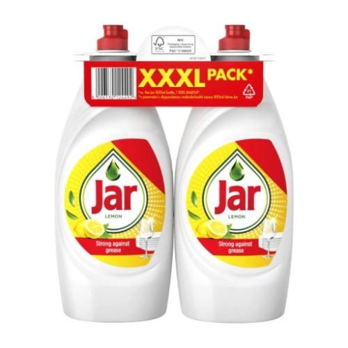 Jar mosogatószer DUO 2X850ml (6csg/karton) lemon