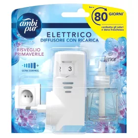   Ambi Pur elektromos illatosító készülék + utántöltő 20ml (6db/karton) Lenor Risveglio Primaverile
