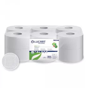   Lucart Eco 19 J Mini toalettpapír 2 rétegű, recy, 120m/tek, 12tek/karton