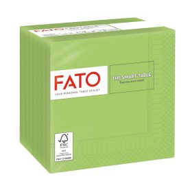 Fato Szalvéta 24x24cm almazöld 2 rétegű 100 lap/csomag