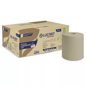   Lucart ECO Natural Cardboard Core tekercses törlő 2 rétegű 155m 6 tekercs/karton, 40 karton/raklap