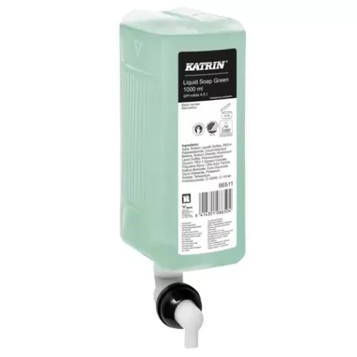 Katrin folyékony kézmosó "Green" 1L (6db/karton)