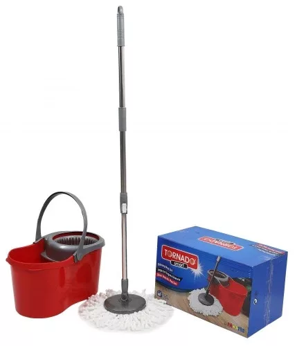 Fanatik Tornado Smart felmosó szett (16L vödör, spin mop, felmosónyél)