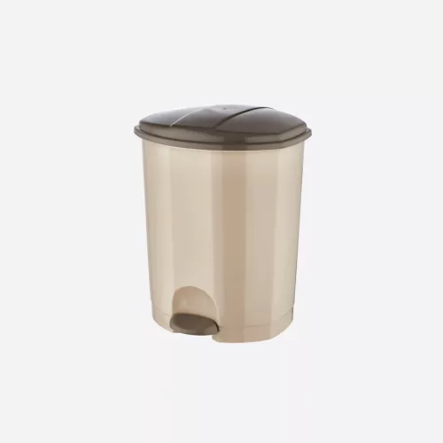 Dunya pedálos szemetes 11L (6db/karton) Barna